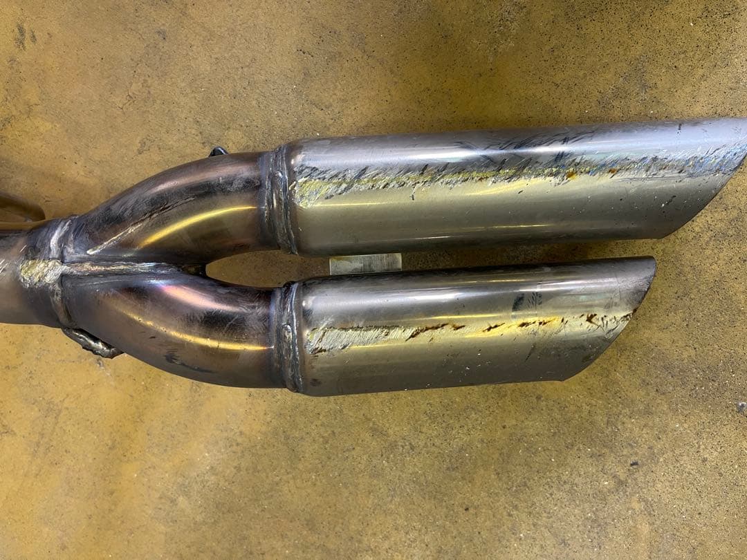 BE FREE 50プロボックス　サイドマフラー