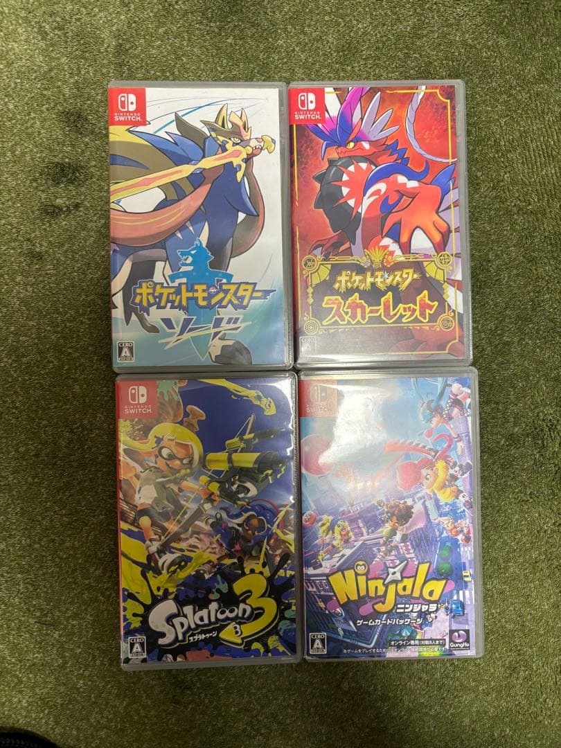 Switchソフト 4本セット