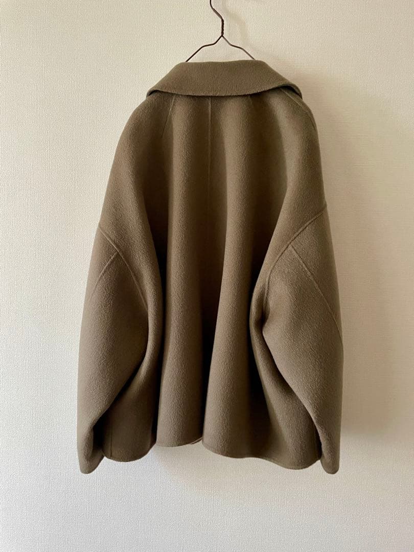 最終価格‼️6万Yonfa カシミアウールドルマンリバーコートジャケット美品