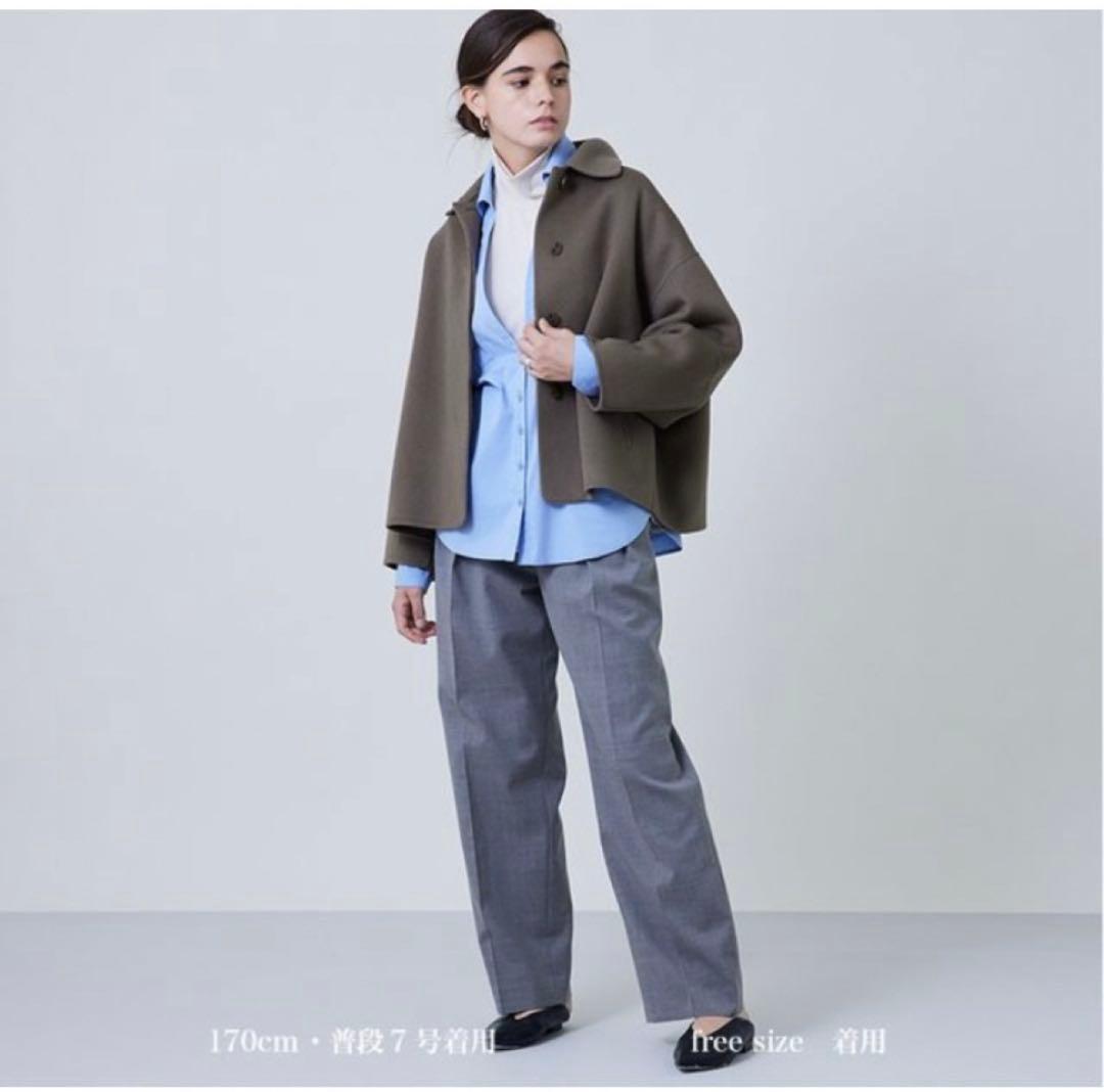 最終価格‼️6万Yonfa カシミアウールドルマンリバーコートジャケット美品