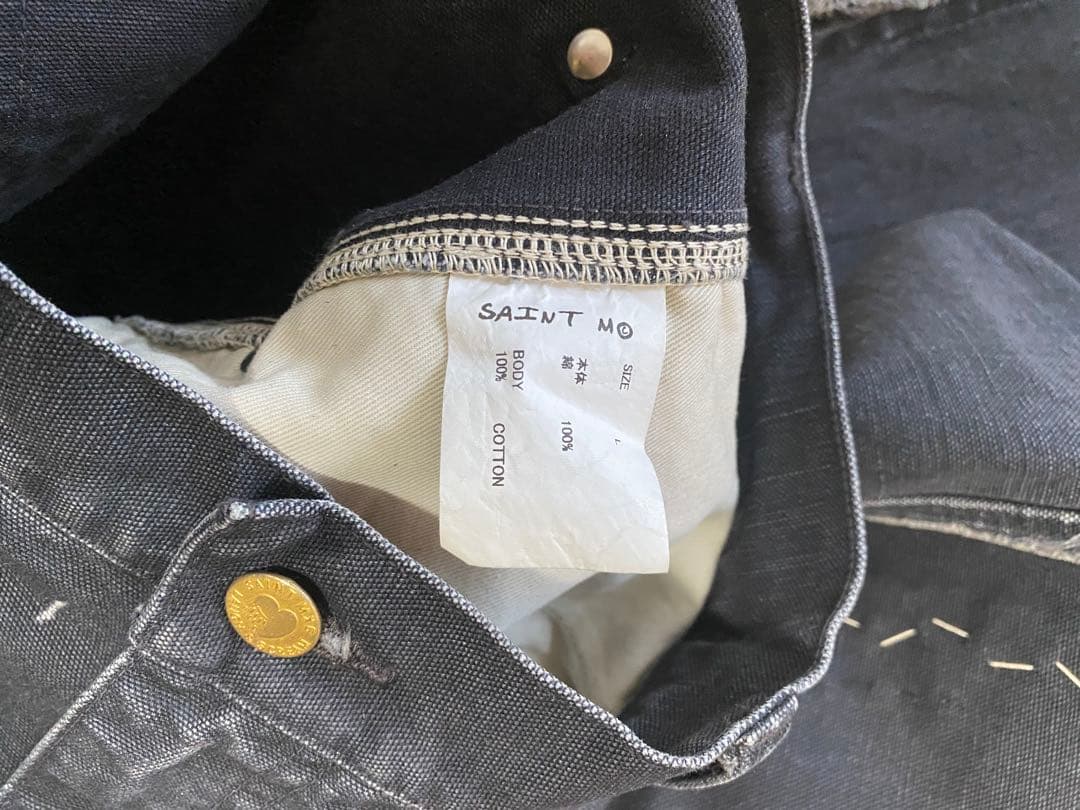 saint michael ダブルニーワークパンツ セントマイケル　NUBIAN