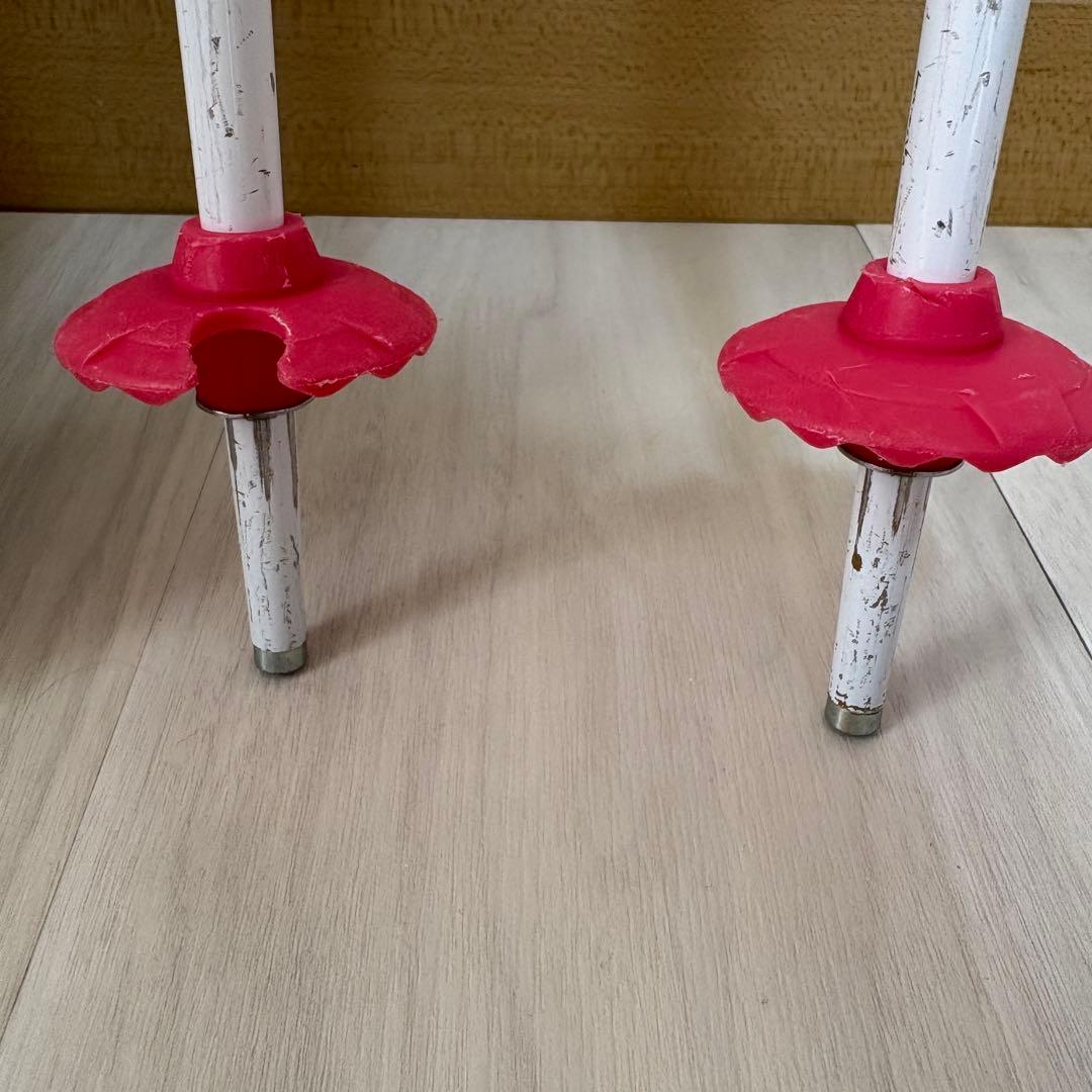 スキージュニア【スキー板ストック靴3点セット　ピンク】