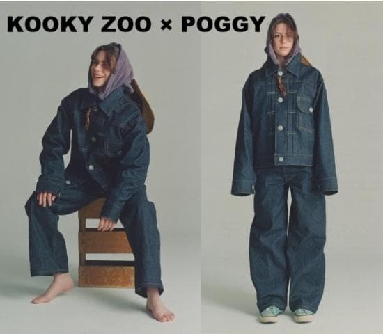 Kooky Zoo × Poggy Denim Jacket デニムジャケット