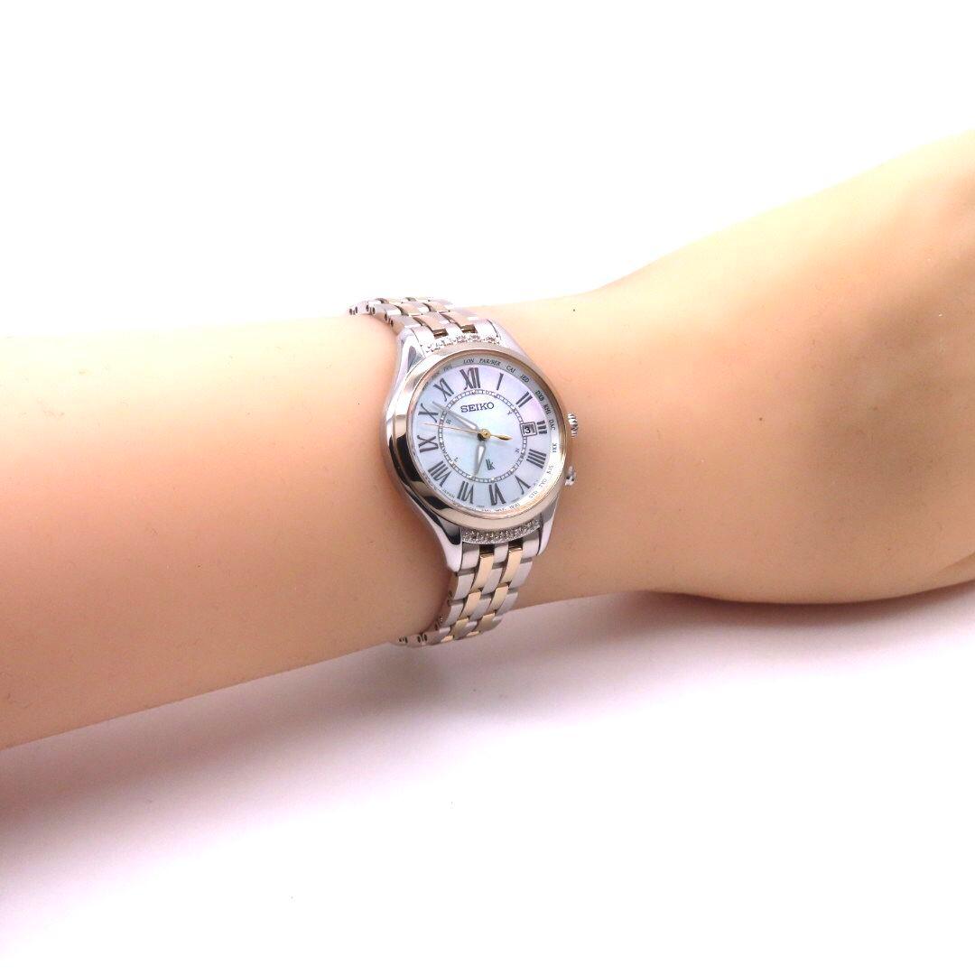 【SSVV056】SEIKO セイコー時計 ルキア ダイヤモンドベゼル☆極美品☆