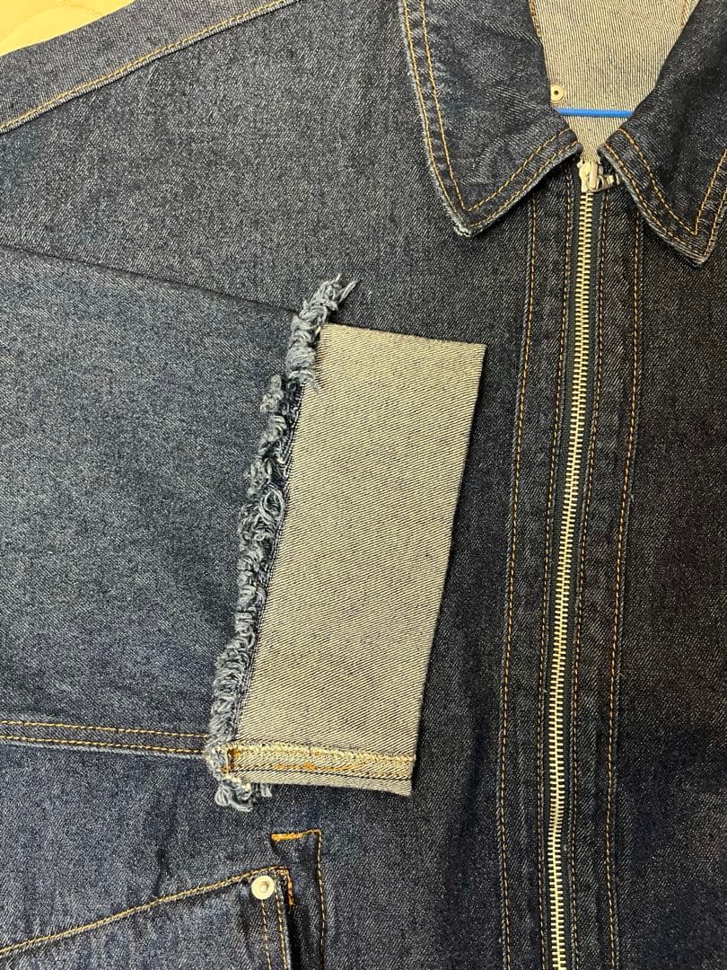 【Knuth Marf】denim over shirt jacket