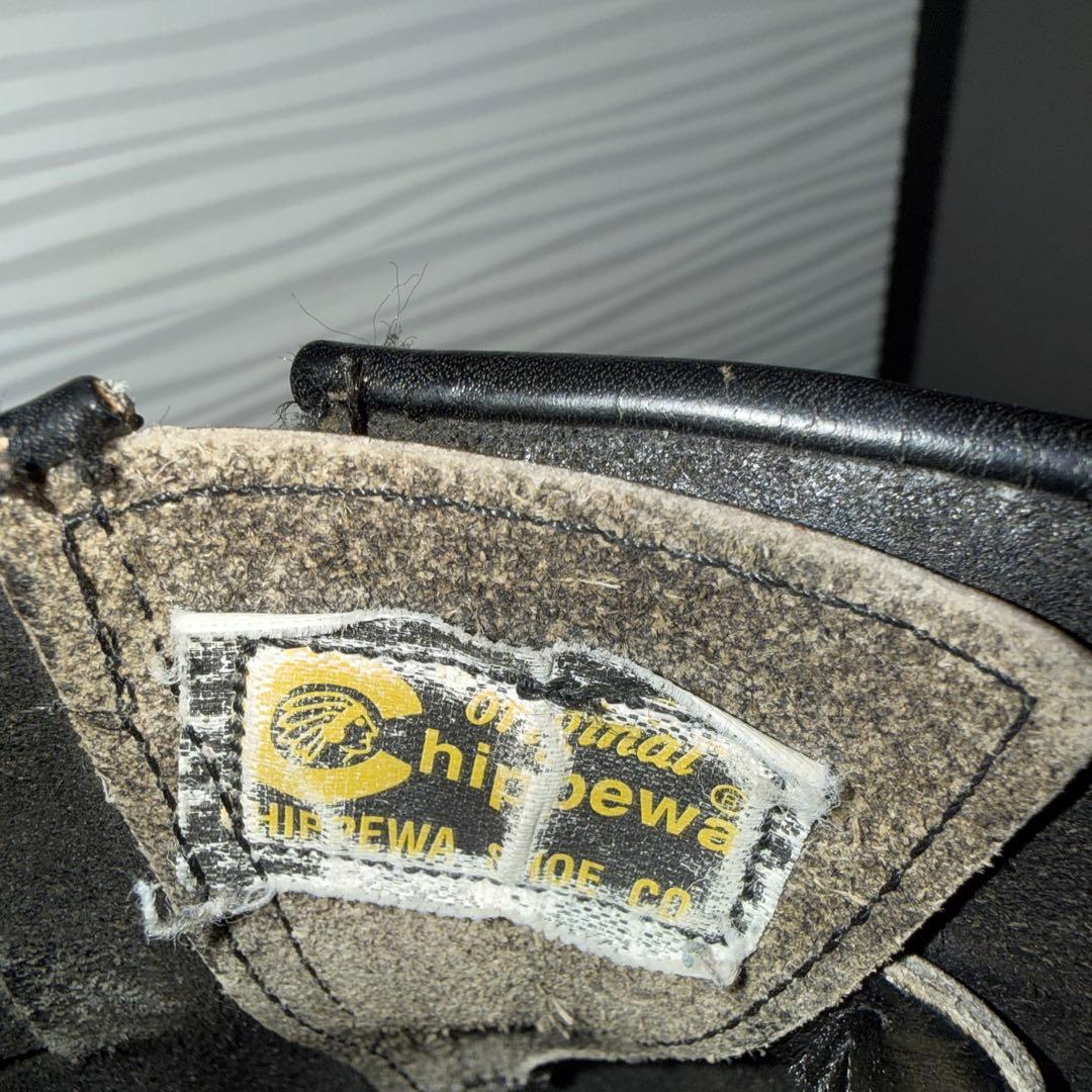 チペワ CHIPPEWA 70s プリント黒タグ約10.5D