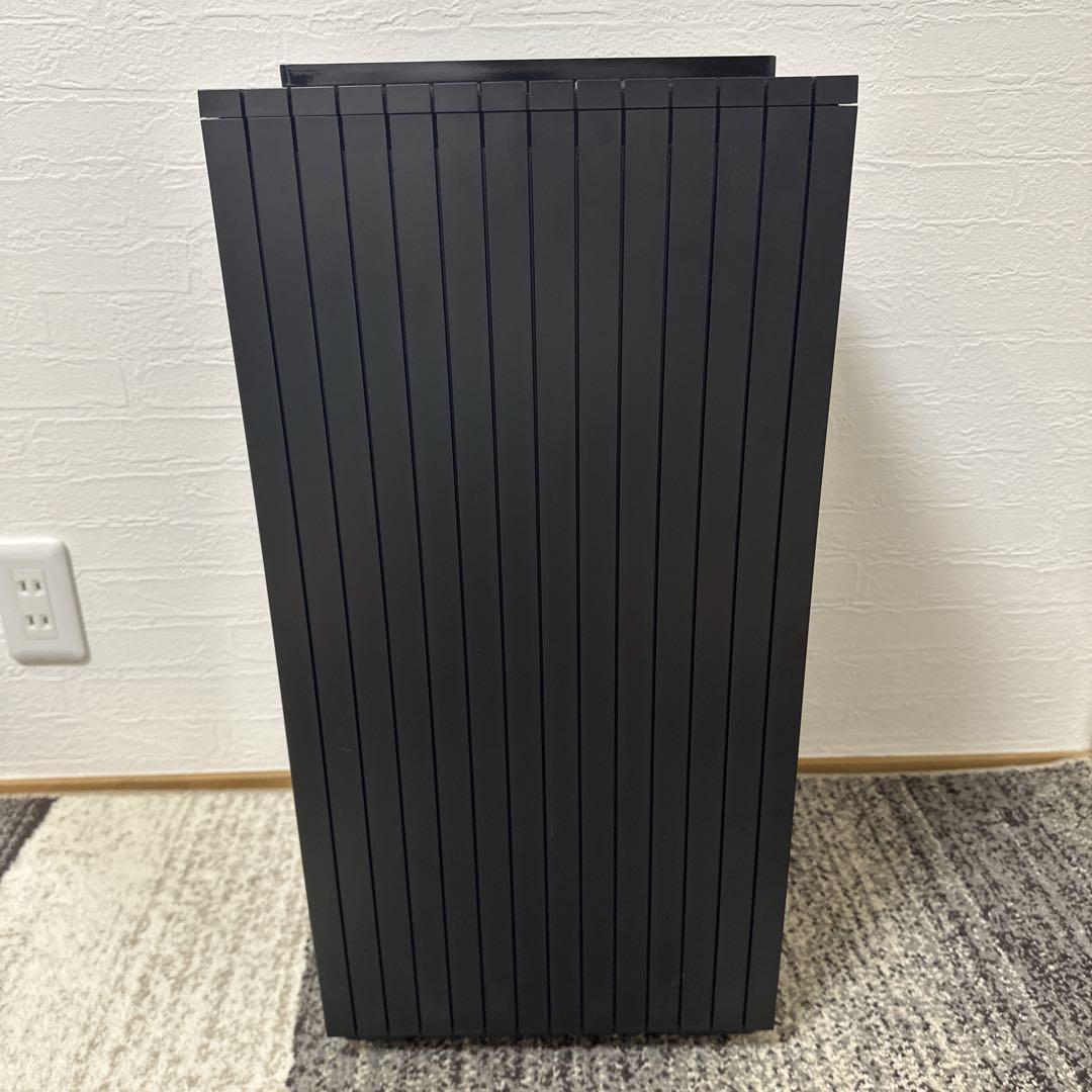 自動ゴミ箱　ZitA SQUARE（ジータスクエア）ブラック　キャスター付き