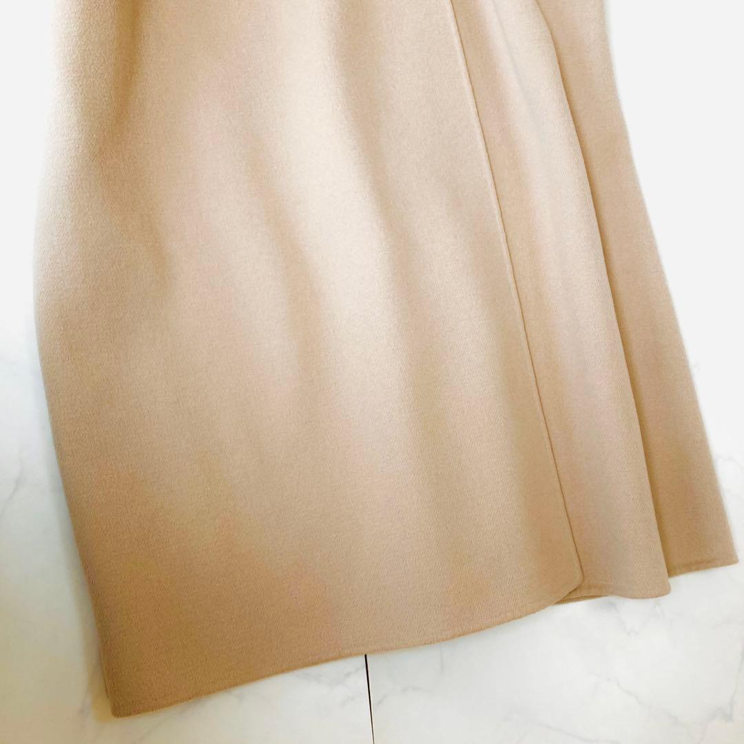 美品✨マックスマーラ　クチートアマーノ　マキシ丈　ガウンコート　ベルテッド　42