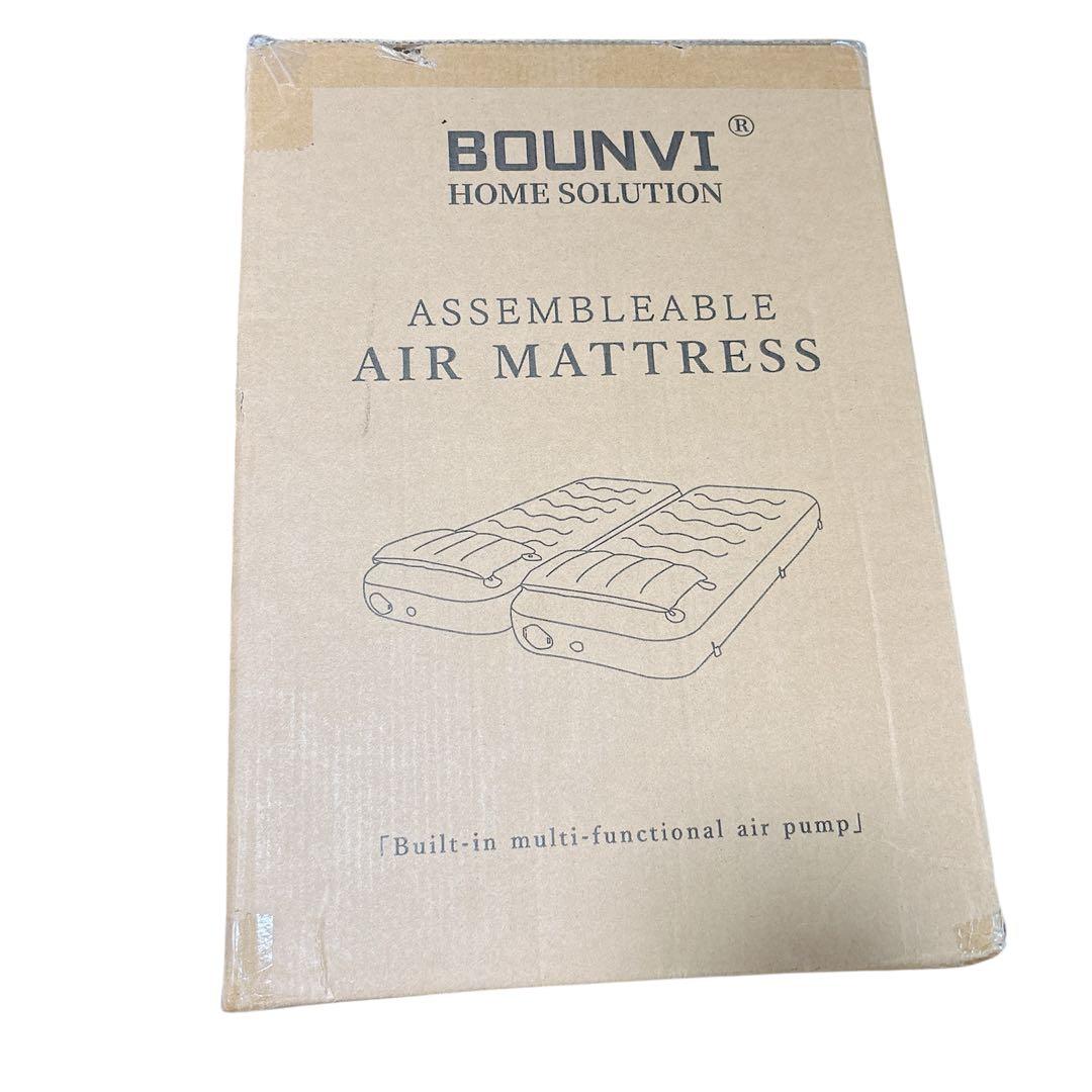 エアーベッド 電動ポンプ内蔵 厚50cm エアベッド 収納袋付き 枕付き