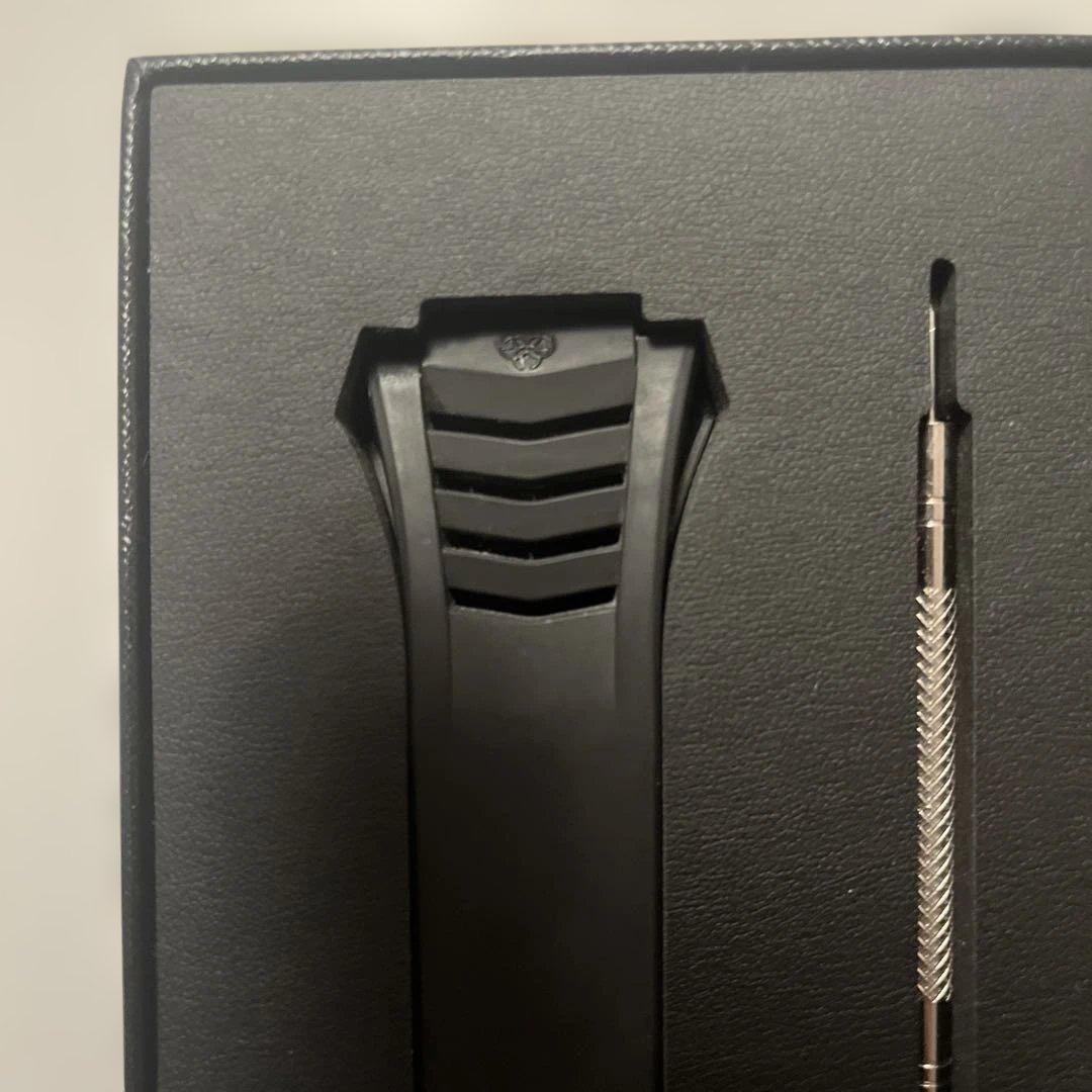 ゴールデンコンセプト　替えストラップ　ラバーベルト　ブラック