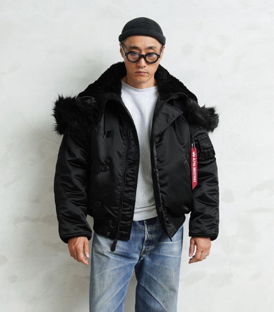 alpha WAIPER別注 VINTAGE N-2B フライトジャケット