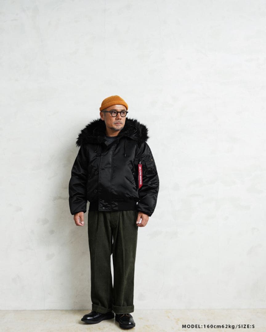 alpha WAIPER別注 VINTAGE N-2B フライトジャケット