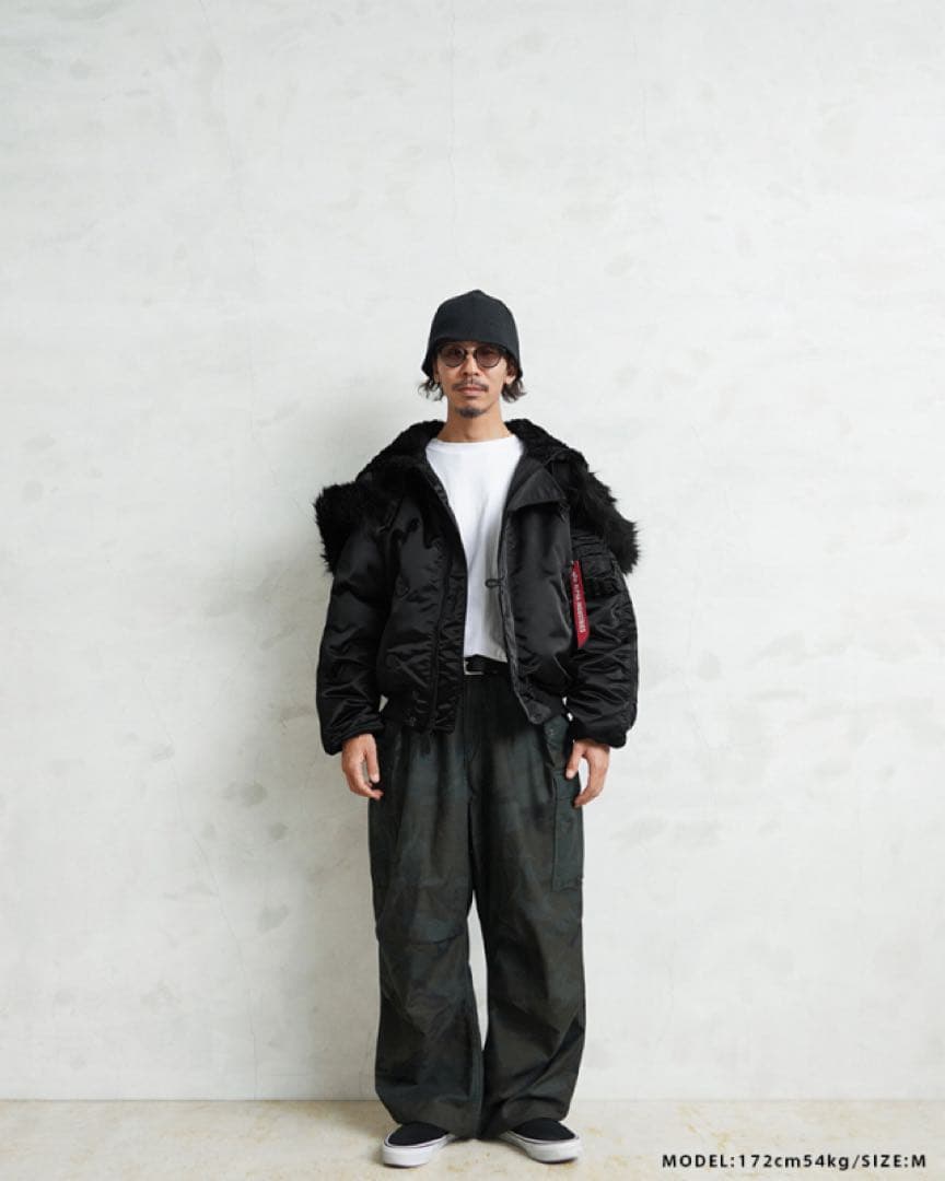 alpha WAIPER別注 VINTAGE N-2B フライトジャケット