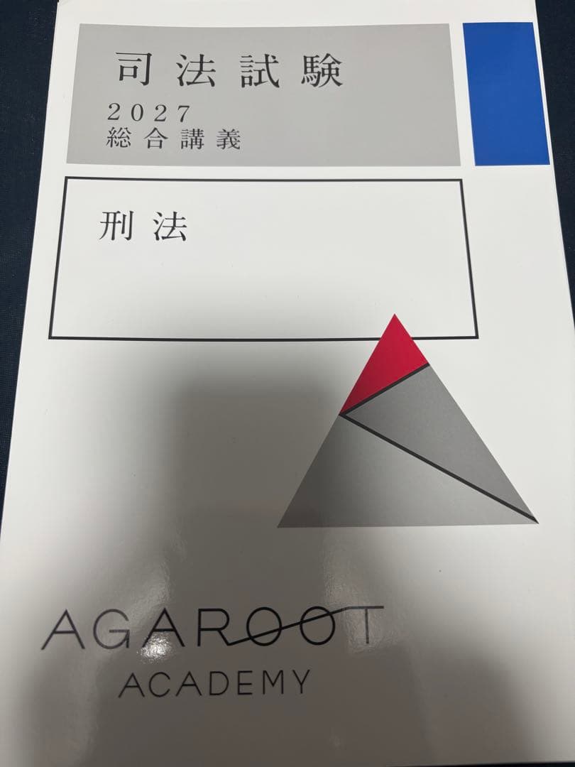 【総合講義まとめ買いで半額】アガルート 司法試験 2027 総合講義 刑法