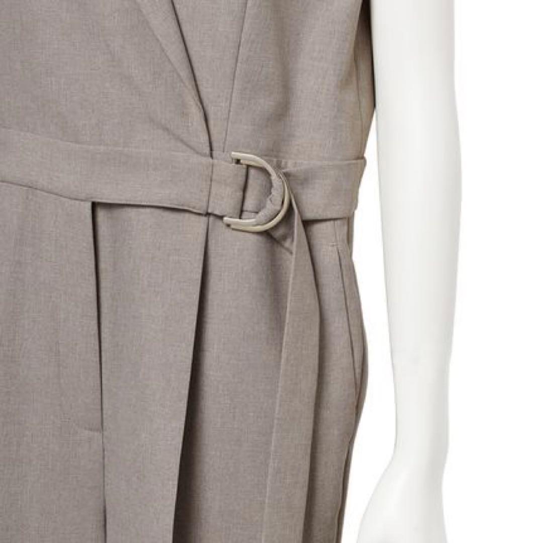 ✨極美品✨Mila Owen ピークドラペルジャケットライクオールインワン S