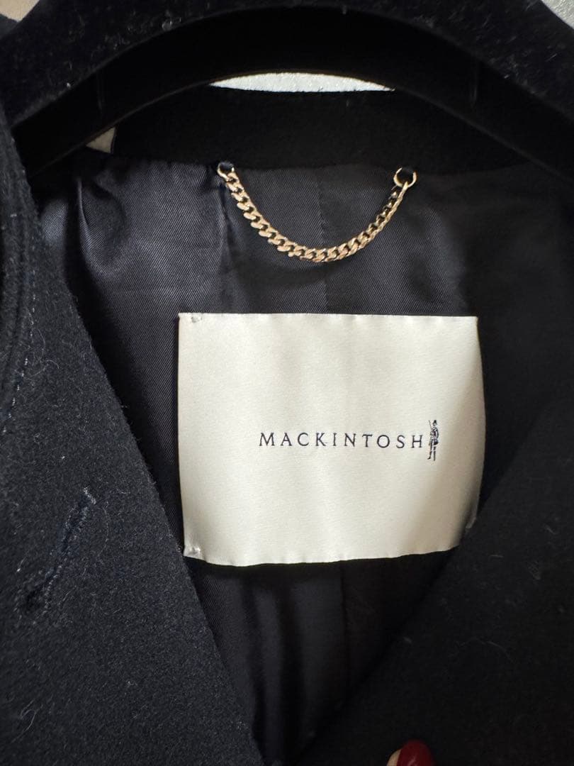 購入前要コメント:MACKINTOSH ブラック ハンビーコート