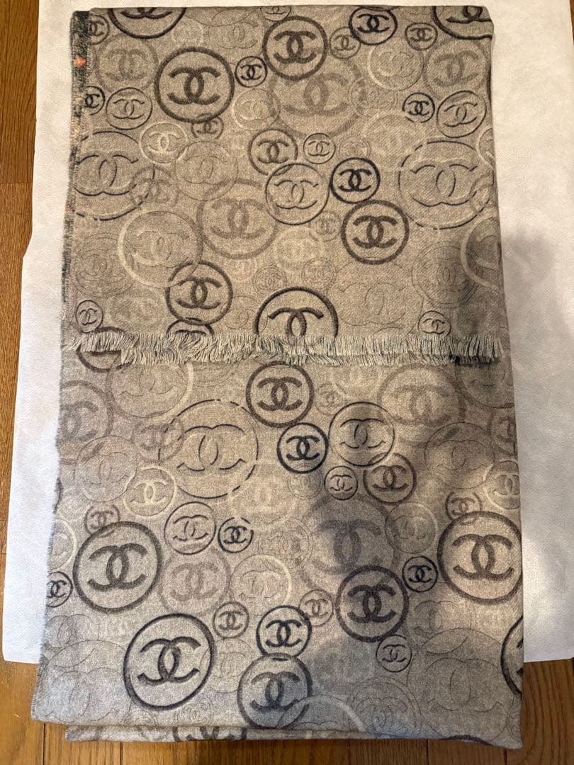 CHANEL ストール　リバーシブル