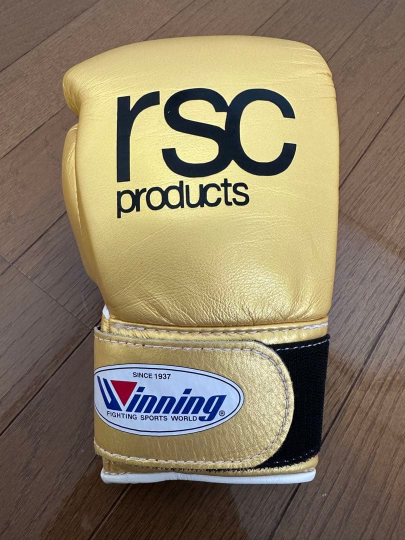 Winning rsc products ボクシンググローブ 8oz ゴールド