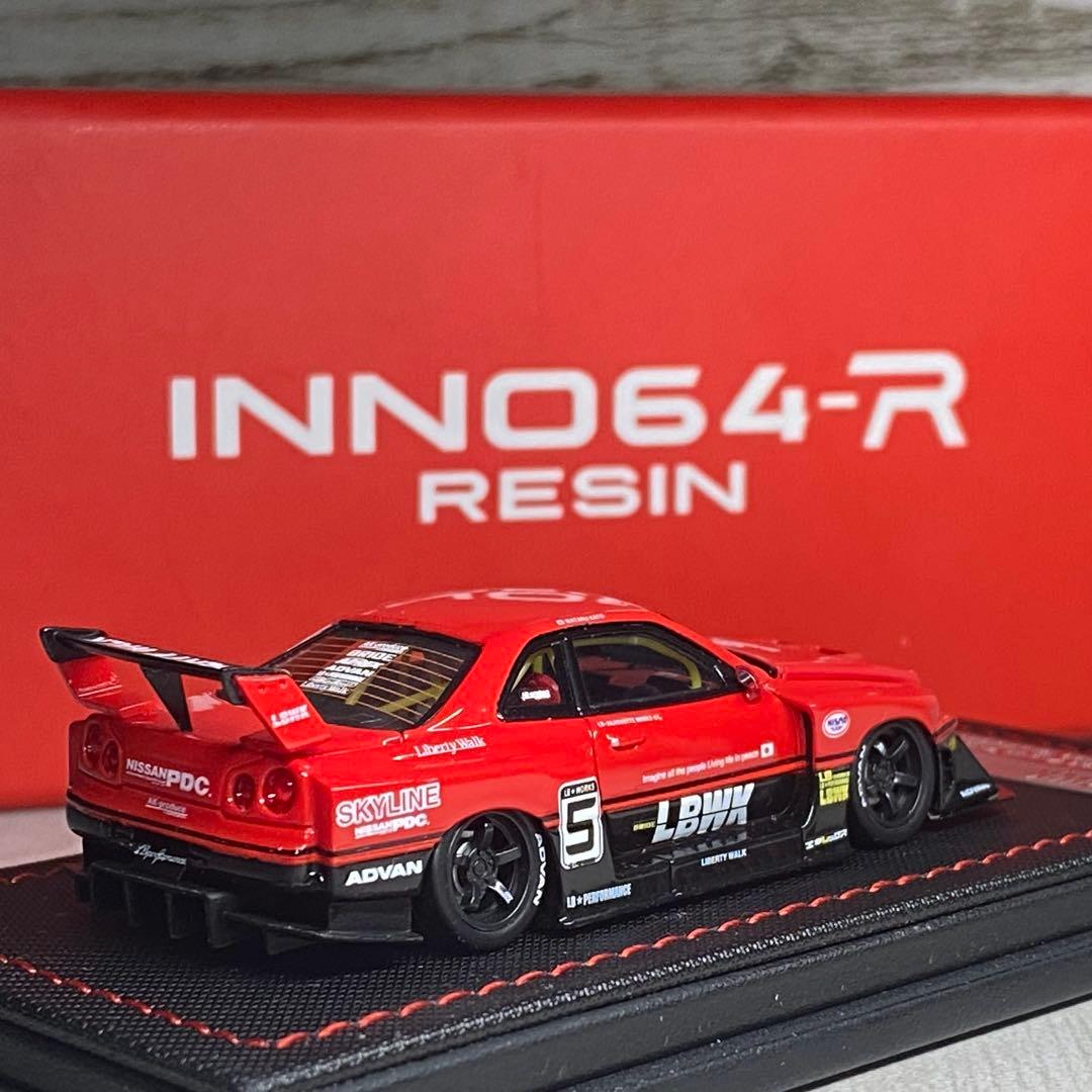 INNO64-R スカイライン ER34 LBWK スーパーシルエット 1/64