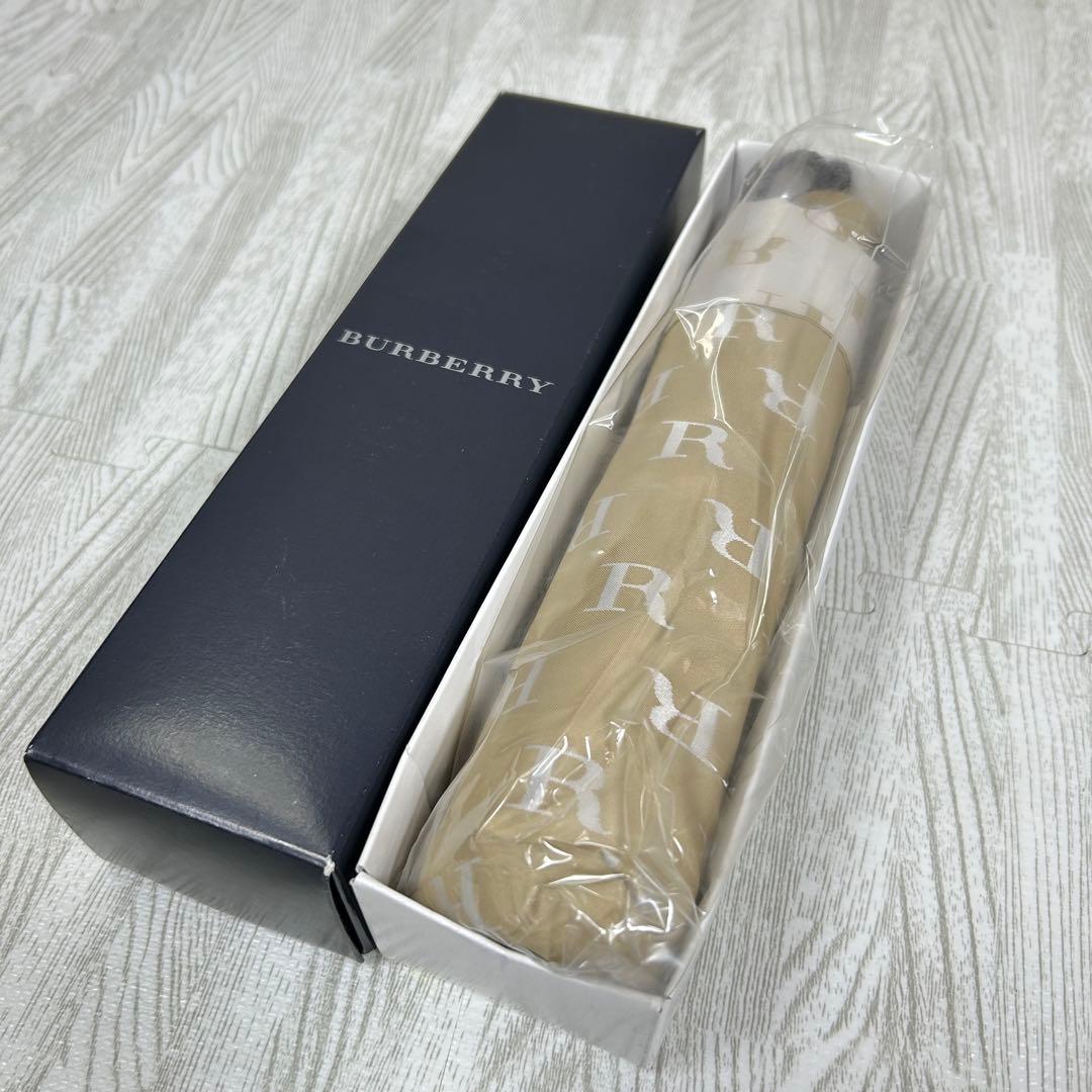 【yoko】burberry 折りたたみ傘　タグ付き　55センチ