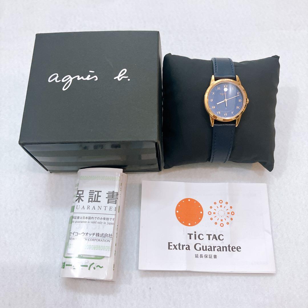 極美品アニエスベー　マルチェロ　ソーラー腕時計TiCTAC別注ソーラーレディース