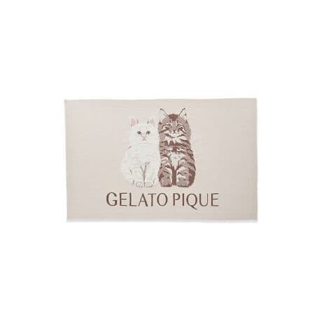 【ジェラートピケ】ツインキャット ジャガード ブランケット 未開封品