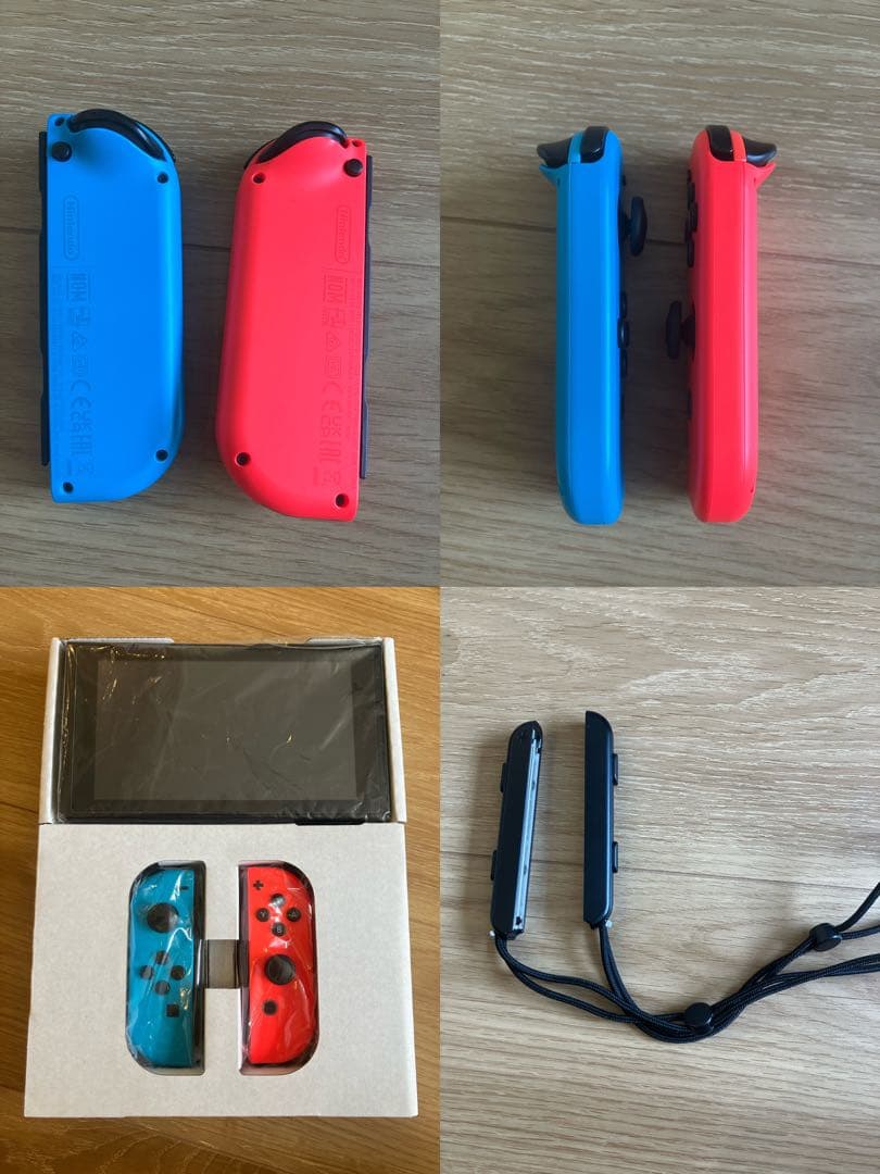 NintendoSwitch+マリオカート8デラックス+ジョイコン+ハンドル他
