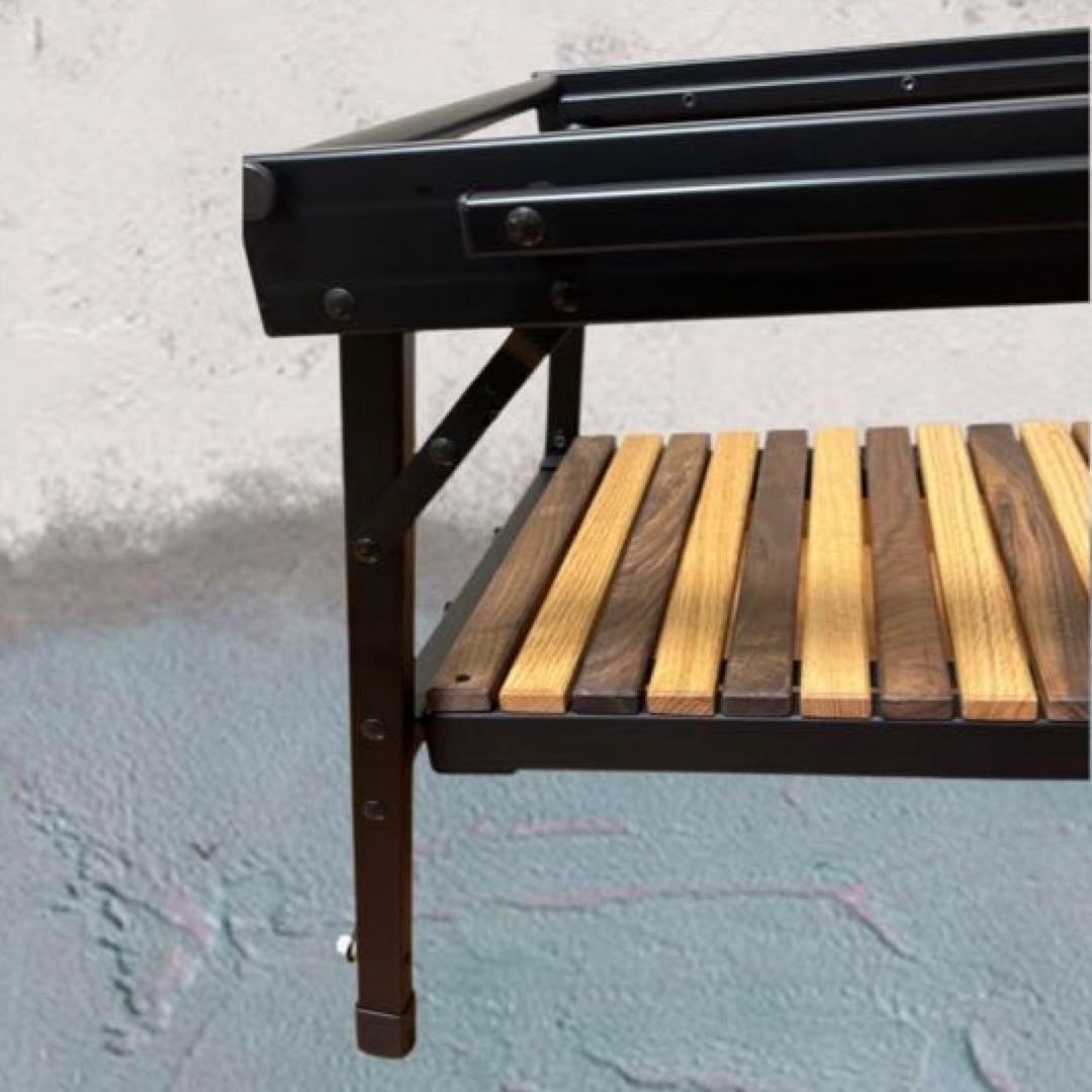 ラーテルワークスウッドパネルテーブル用天板 上下段フルセット ⑩