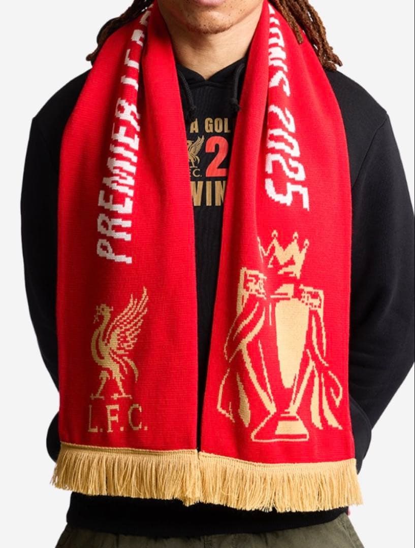 リヴァプール 2025優勝記念オフィシャル マフラー【限定品】