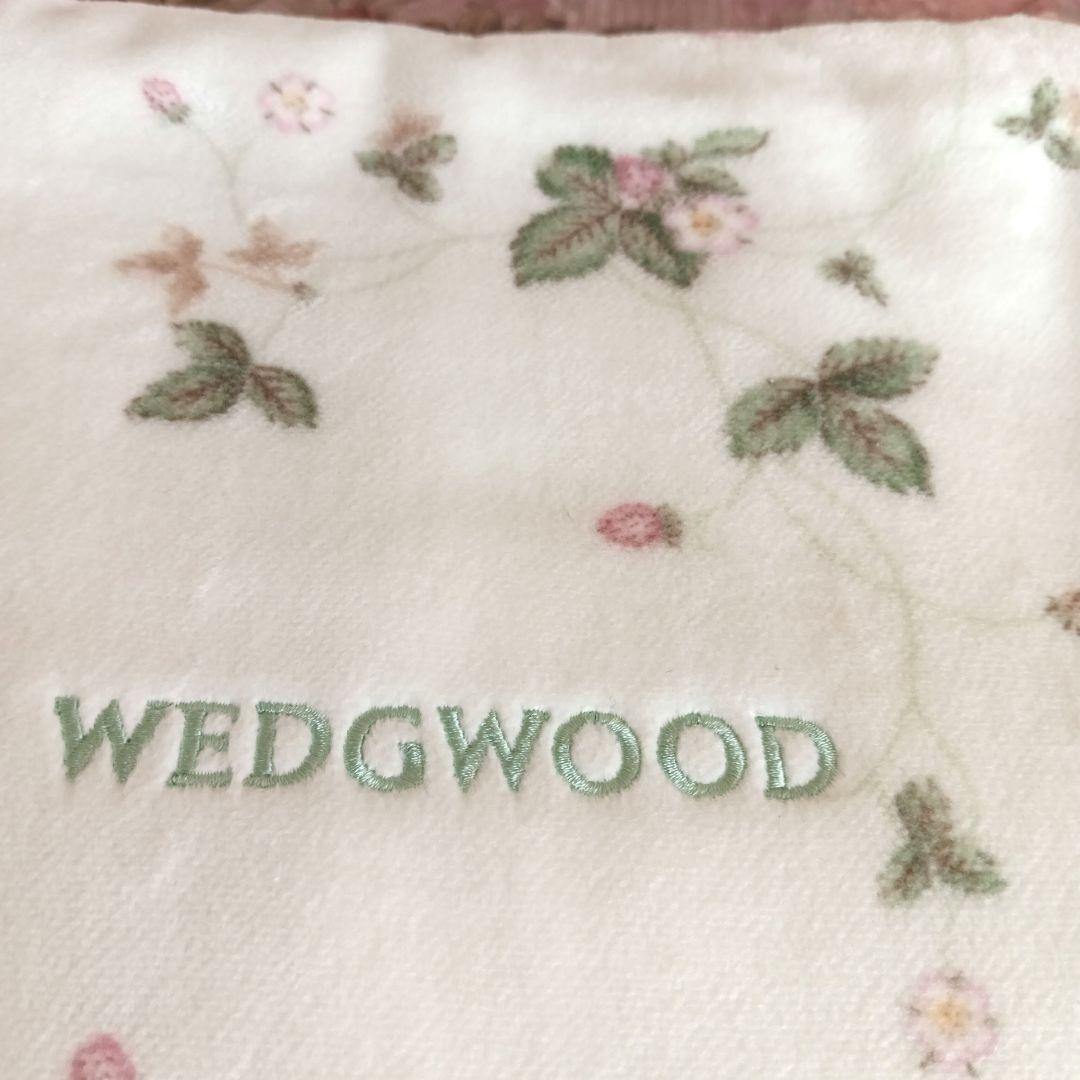 タイムSALE⚠️ウエッジウッド　ワイルドストロベリー　綿毛布ペア⚠️箱無し発送