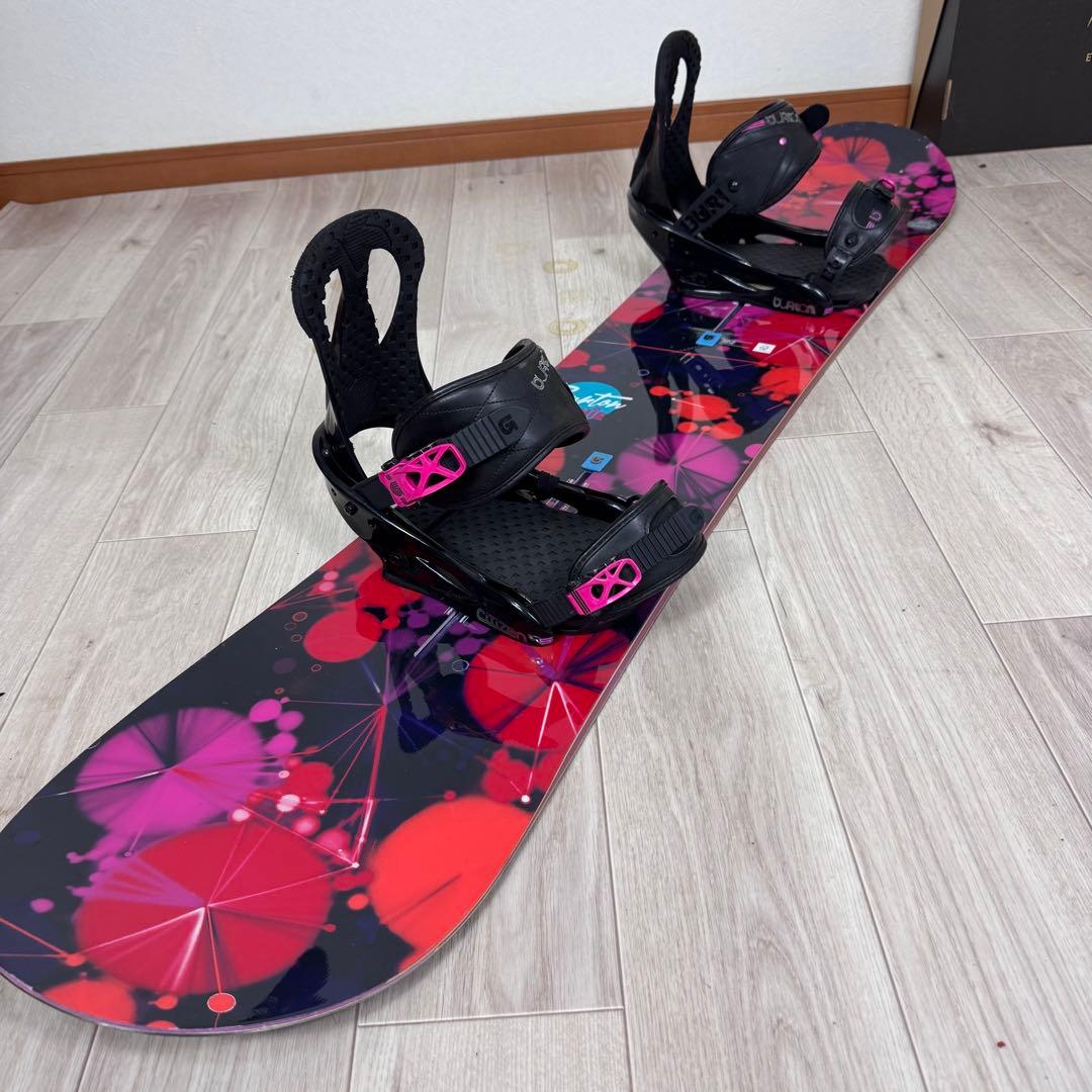 専用BURTON GENIEレディース スノーボード 138cm セット