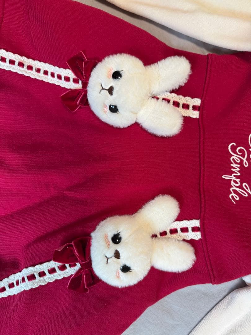 シャーリーテンプルうさぎモチーフワンピース