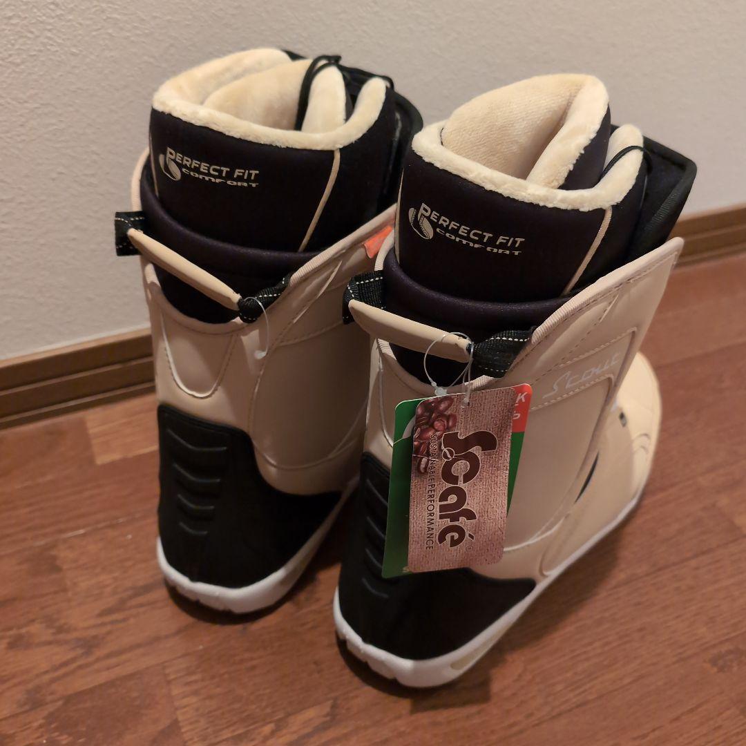スノーボードブーツ 28.5cm ベージュ/ブラック