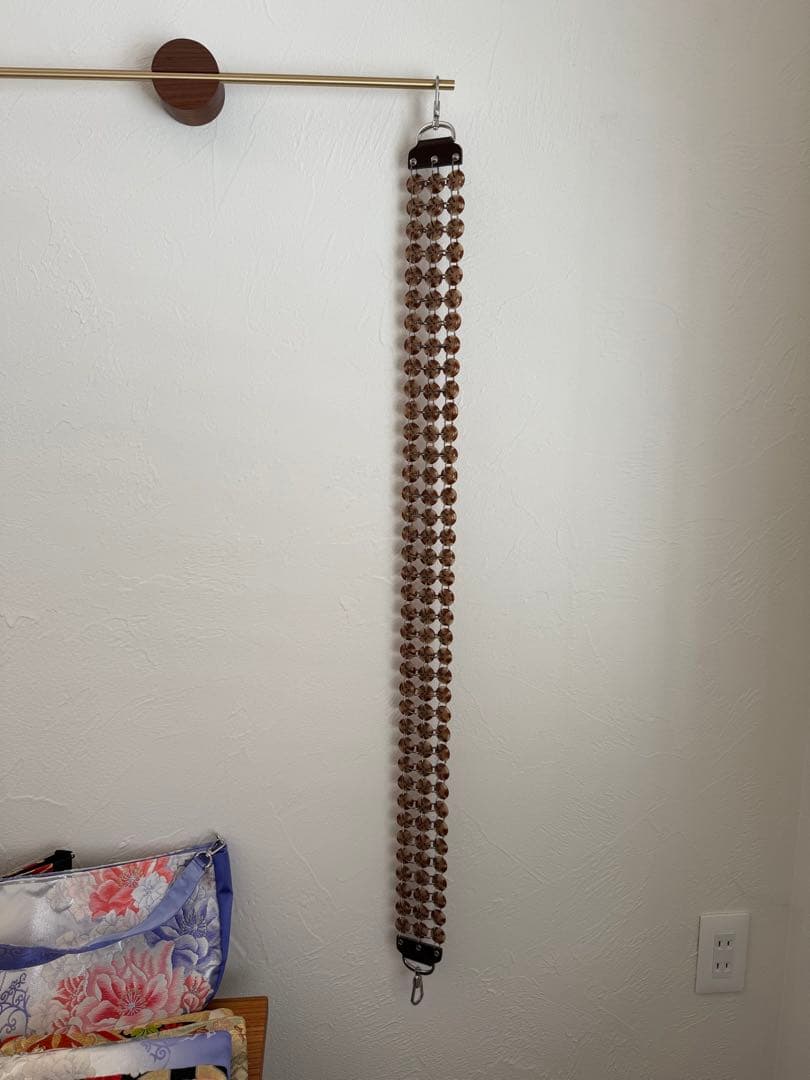 STEFAN COOKE ボタンショルダーストラップ　バッグストラップ