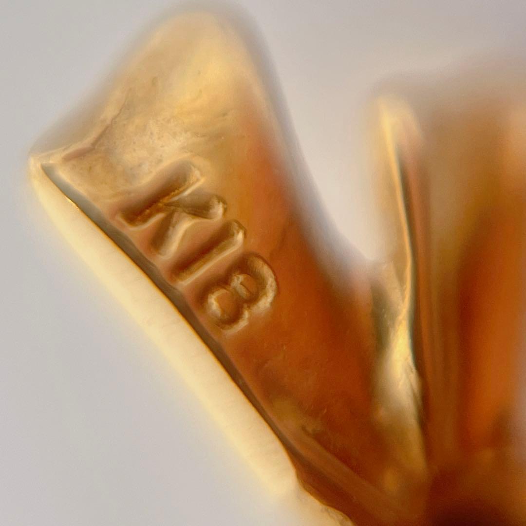 極美品✨田崎真珠　タサキ パール　K18 タイピン　ピンブローチ ベル