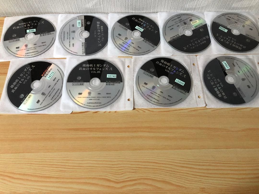 機動戦士ガンダム 鉄血のオルフェンズ レンタル　全巻　dvd