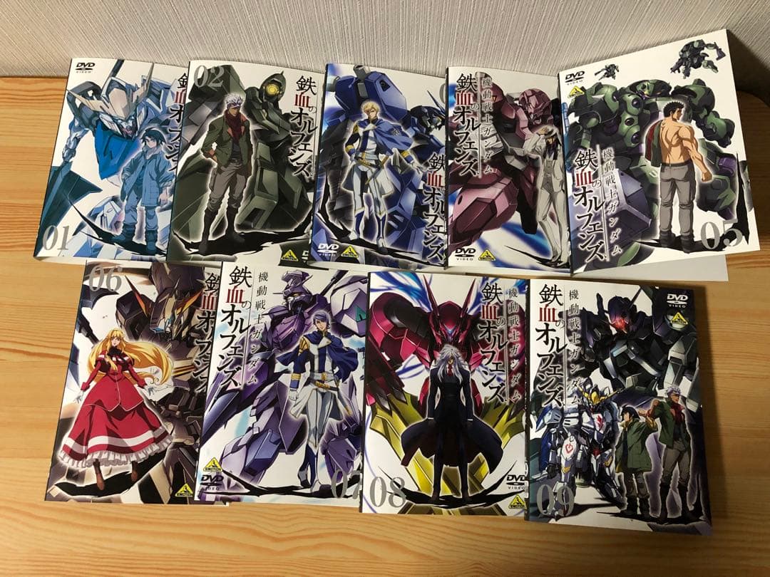 機動戦士ガンダム 鉄血のオルフェンズ レンタル　全巻　dvd