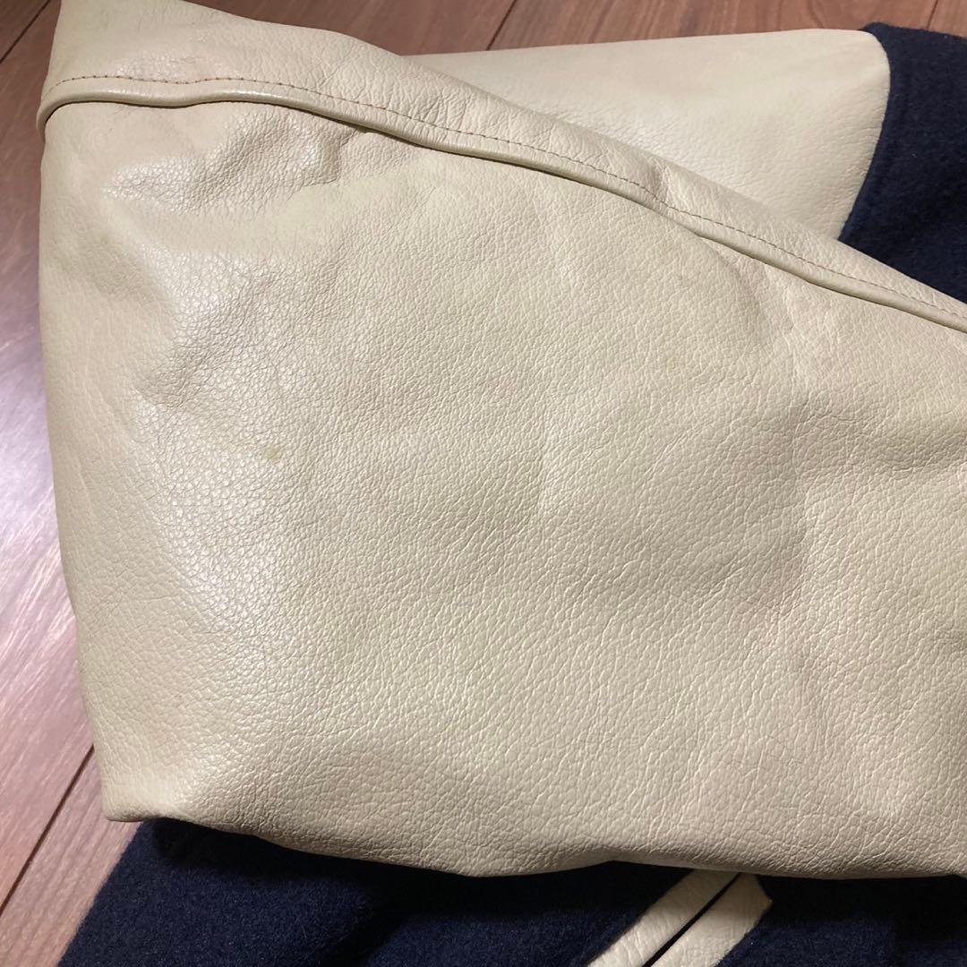 Golden Bear スタジャン ネイビー/クリーム　メンズ　古着