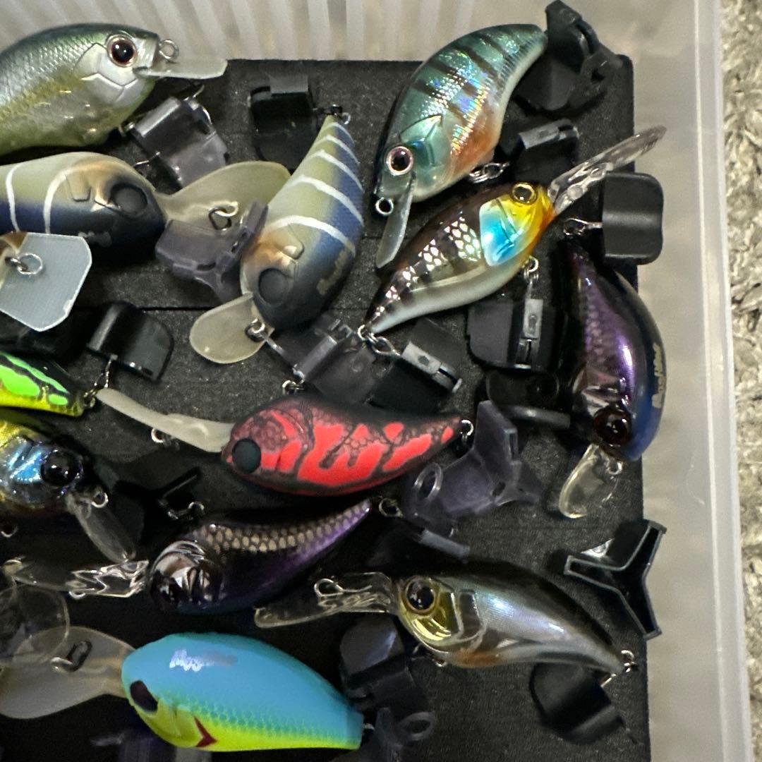 ハードルアー 約40個 透明ケース付き