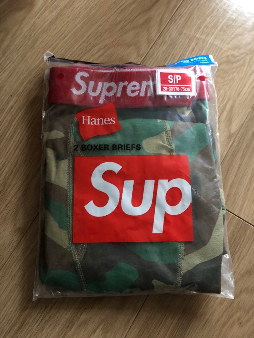 Supreme Hanesカモフラボクサー - 新品Sサイズ！