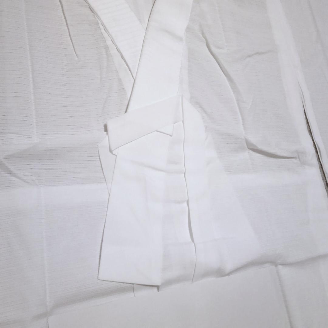 新品　長襦袢　150～155　夏用　白　ホワイト　紙人形　爽竹　洗える　着物
