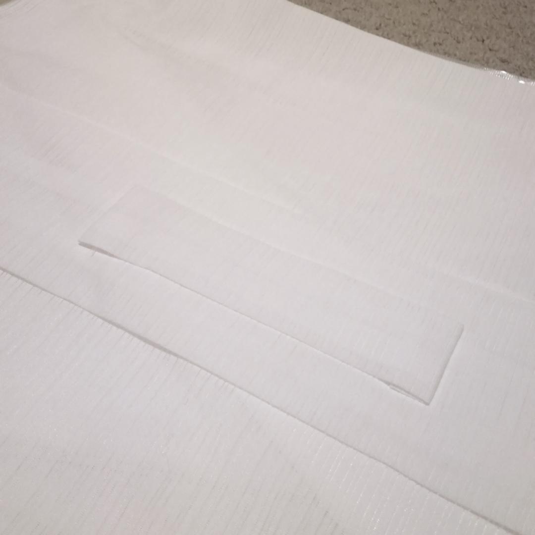 新品　長襦袢　150～155　夏用　白　ホワイト　紙人形　爽竹　洗える　着物