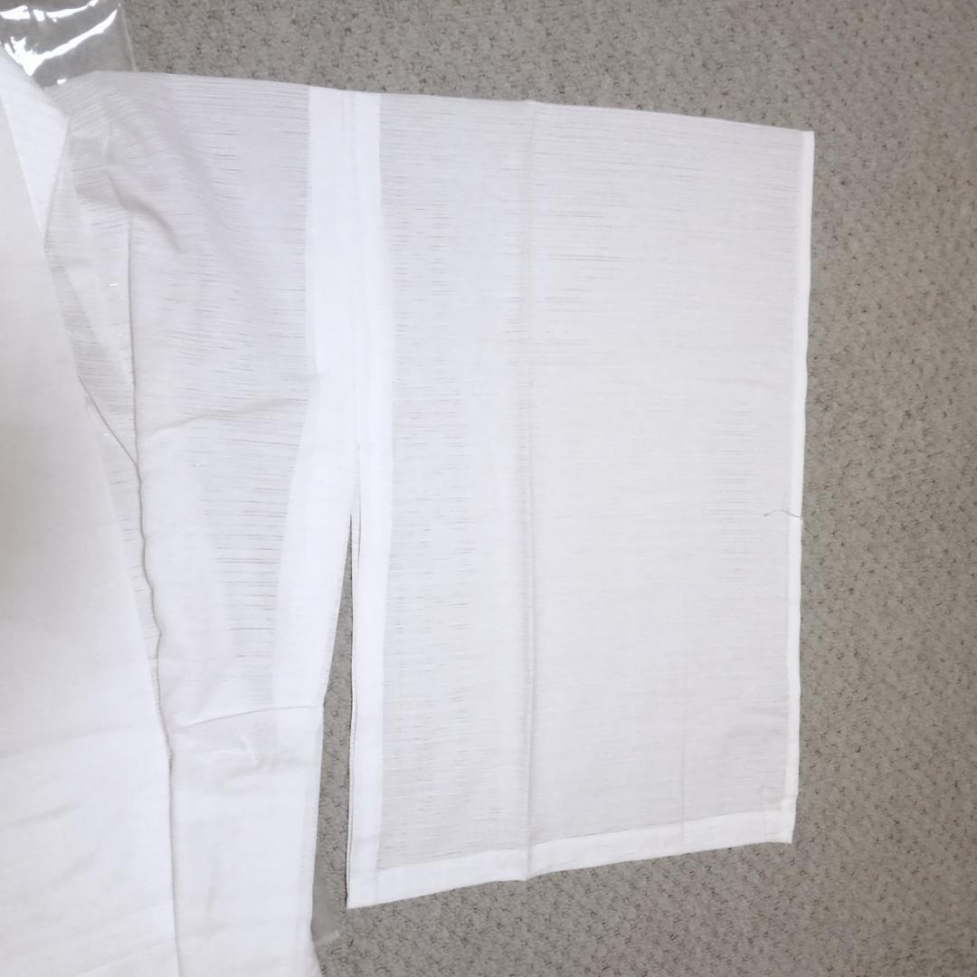 新品　長襦袢　150～155　夏用　白　ホワイト　紙人形　爽竹　洗える　着物