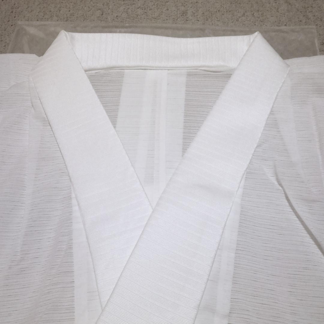 新品　長襦袢　150～155　夏用　白　ホワイト　紙人形　爽竹　洗える　着物