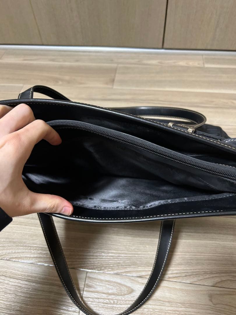 BALENCIAGA バレンシアガ トートバッグ bb柄 総柄 ブラック A4