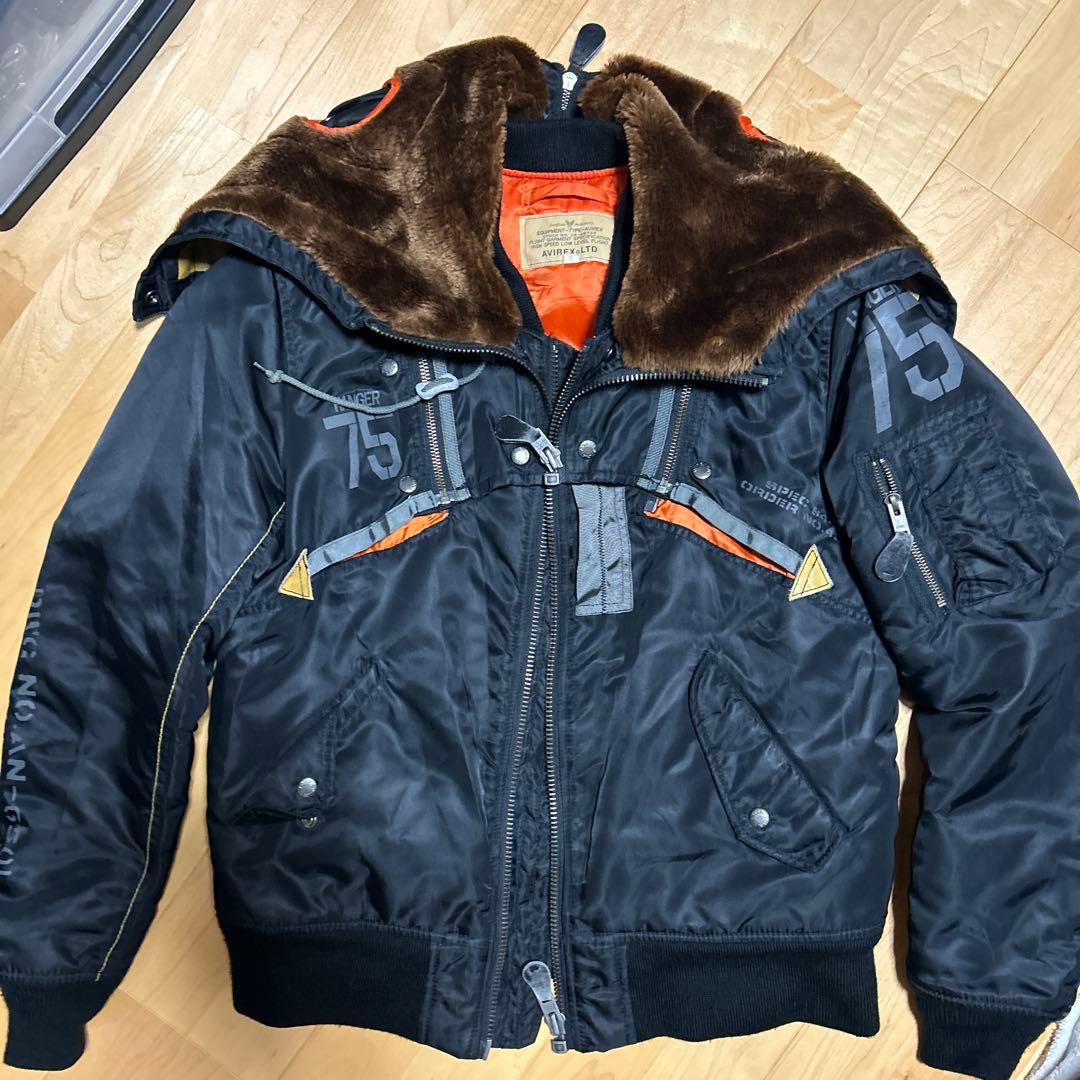 avirex remodel mark2 ma-1 n2-bフライトジャケット