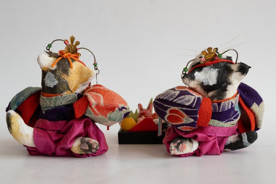 猫のお雛様　石渡いくよ氏作