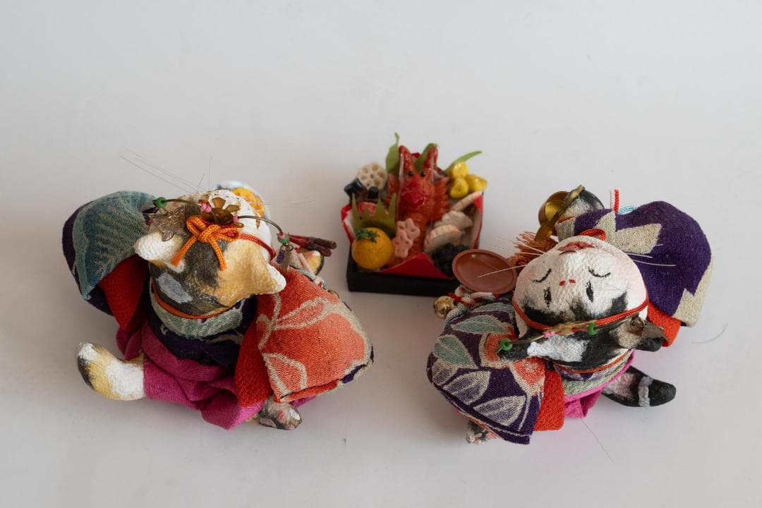 猫のお雛様　石渡いくよ氏作