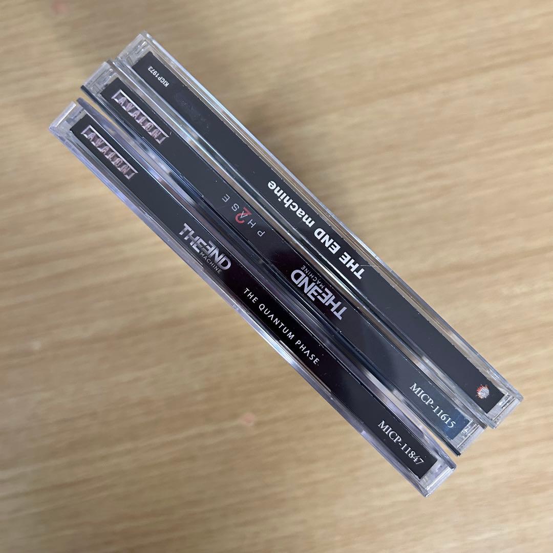THE END MACHINE ジ・エンド・マシーン 日本盤帯付CD3枚セット