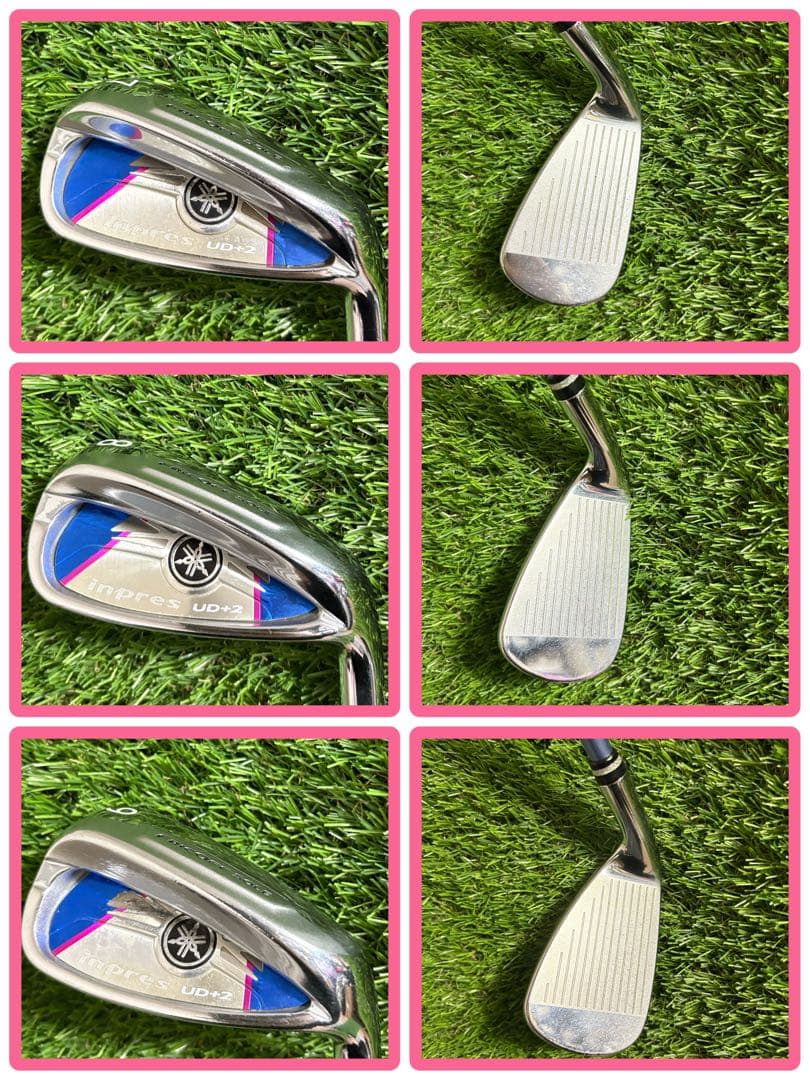 レディース！ヤマハ YAMAHA 2017年インプレスUD＋2アイアン6本L